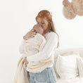 Afbeelding laden in Galerijviewer, Hydrofiel babydeken met naam – Little Steps