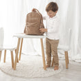 Afbeelding laden in Galerijviewer, Rugzakje Beau bruin met naam – perfect als gepersonaliseerd cadeau