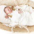 Afbeelding laden in Galerijviewer, Handgemaakt gebreid babydeken – Little Steps