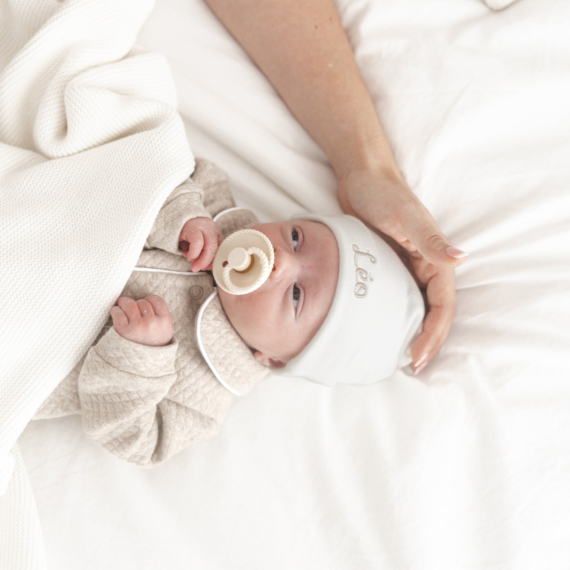 Gepersonaliseerd babymutsje