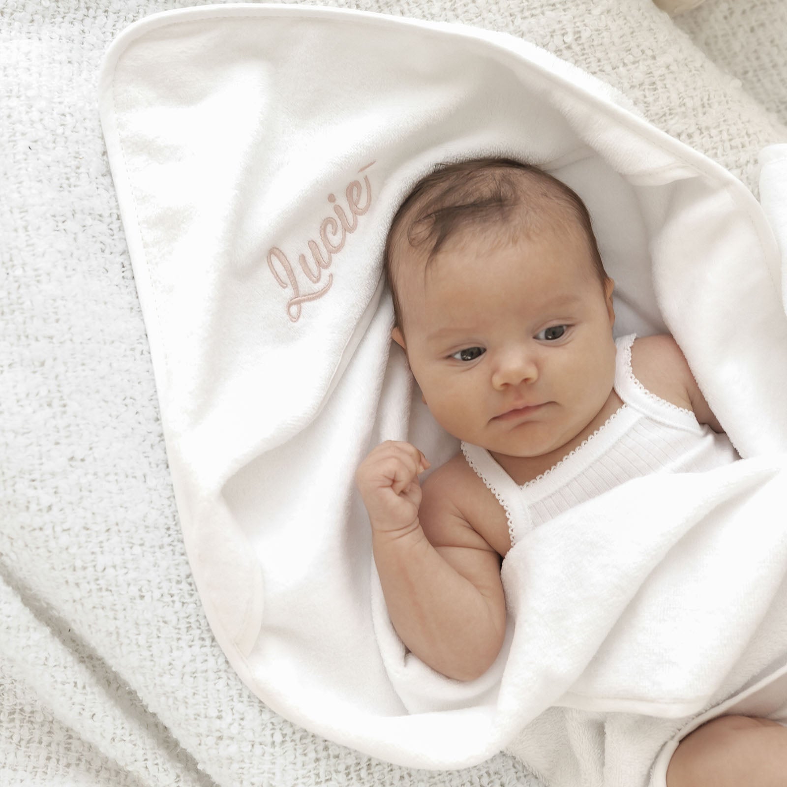 Gepersonaliseerde badcape baby – Little Steps