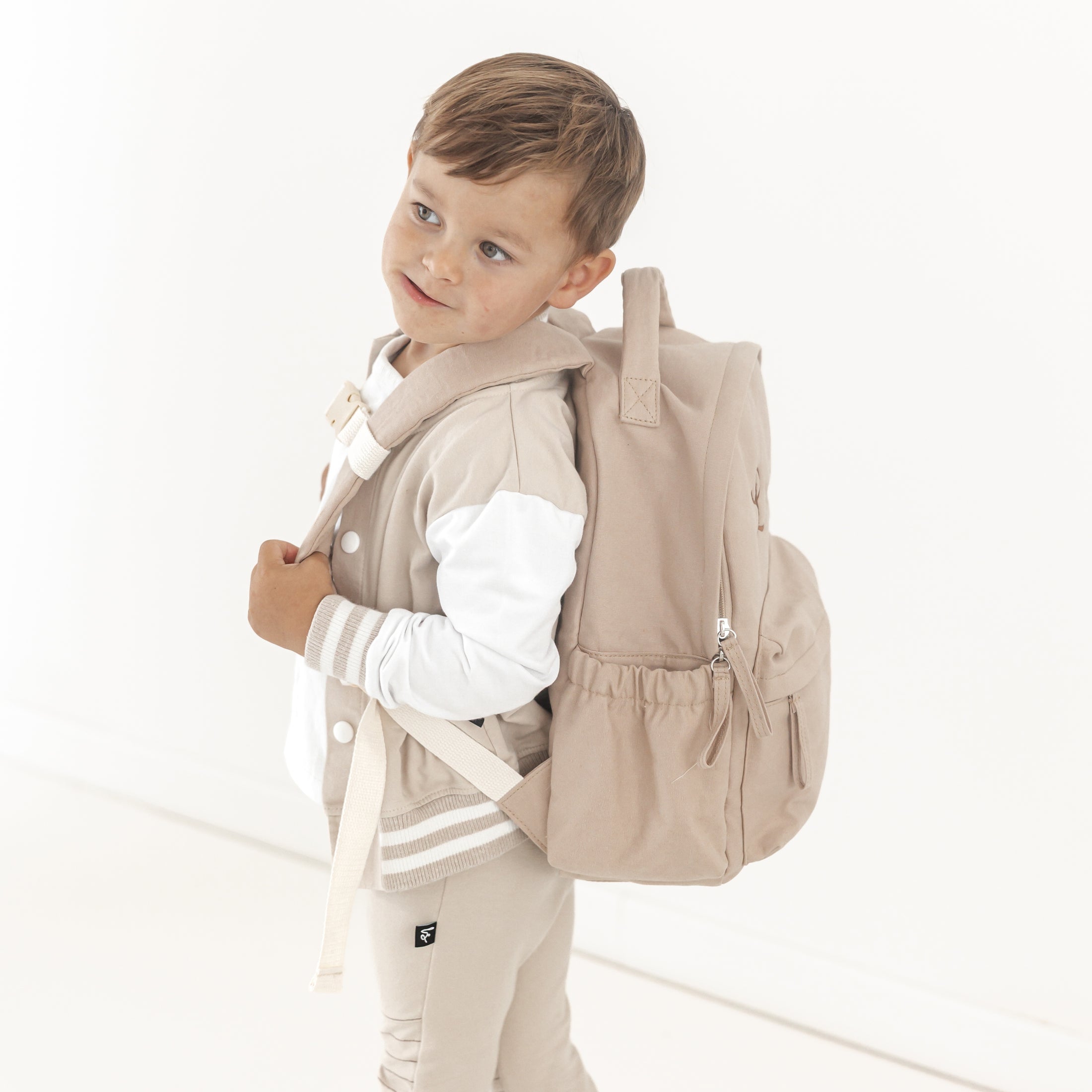 Rugzakje Luca met naam – stoere en stijlvolle gepersonaliseerde kinderrugzak van Little Steps