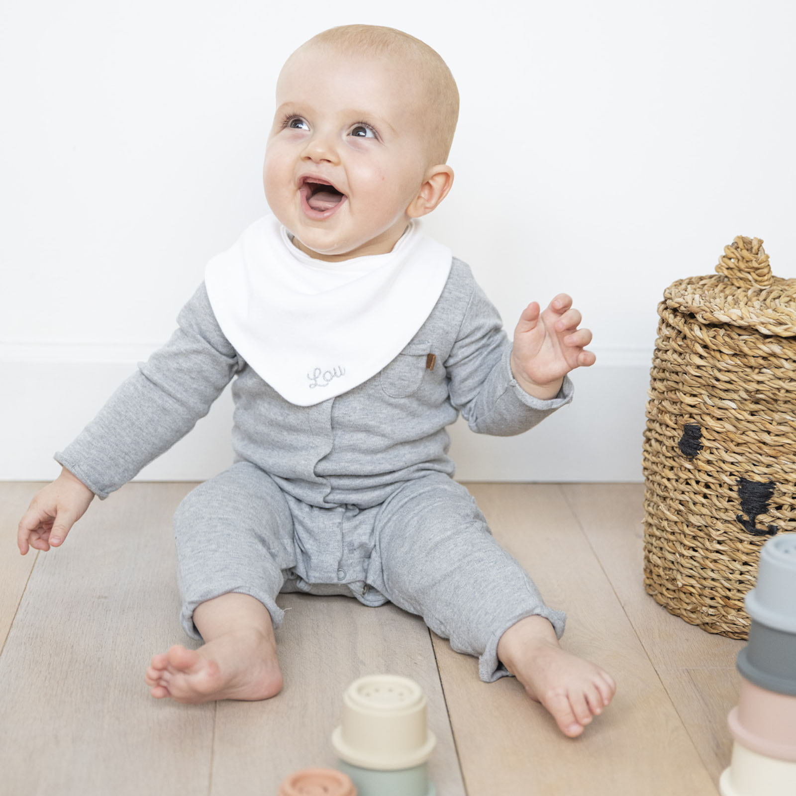 bandana met naam geborduurd